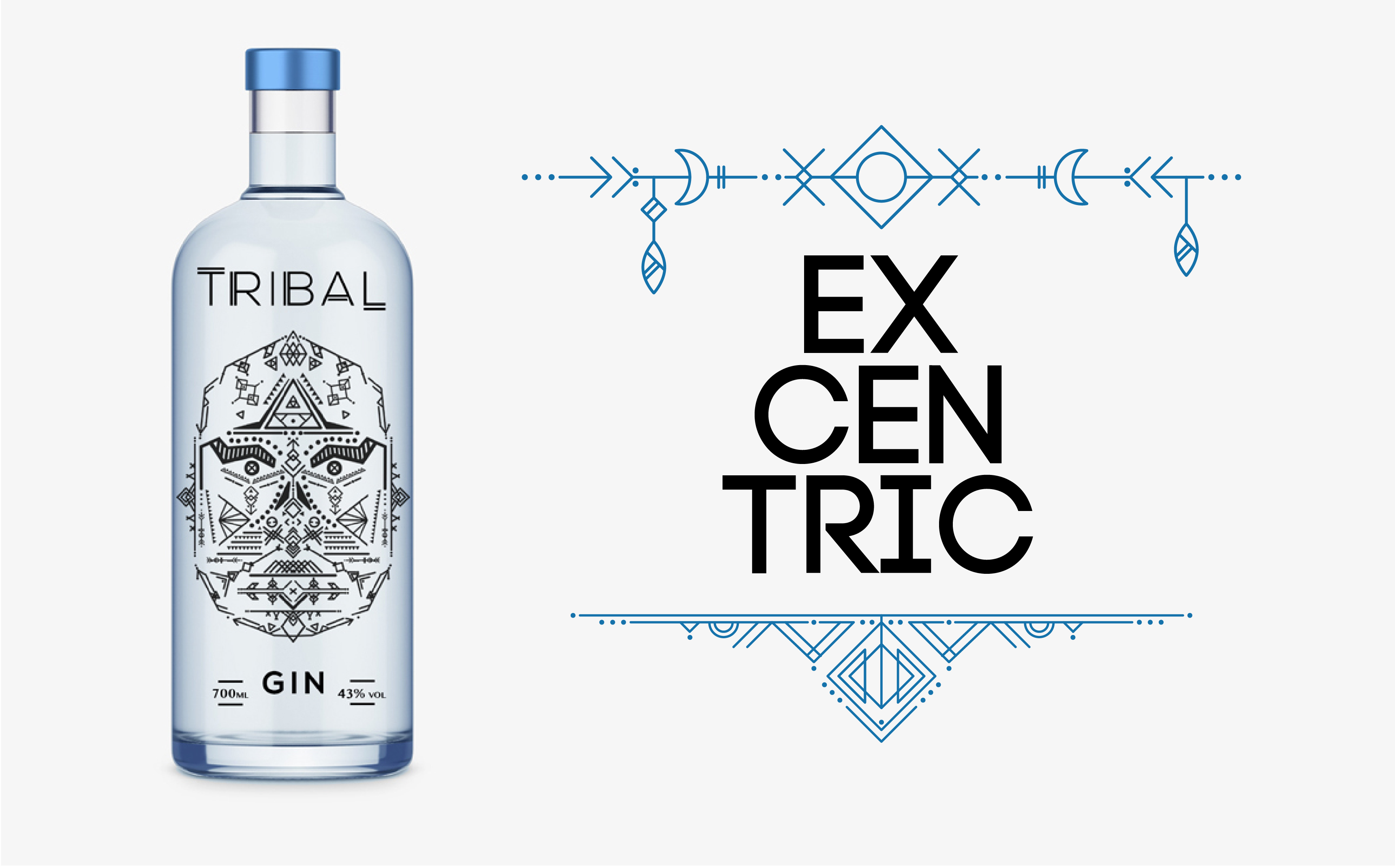 Gin Label design